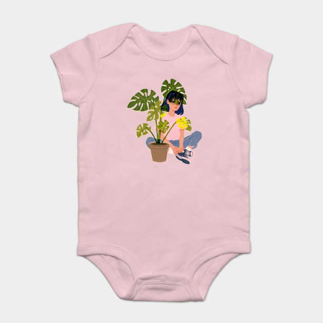 Pink Plant Girl